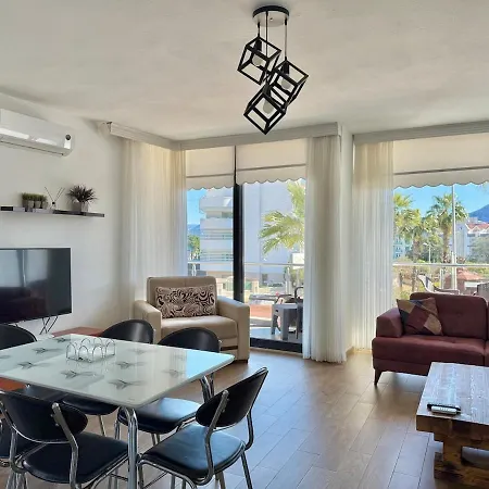 Apartament Deniz Manzarali, Plaja 100 Metre, Luks 1 Marmaris
