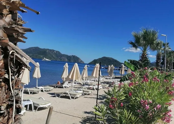 Deniz Manzarali, Plaja 100 Metre, Luks 1 Apartament Marmaris