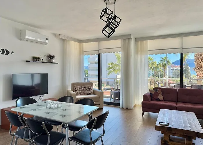 Apartment Deniz Manzarali, Plaja 100 Metre, Luks 1 Marmaris