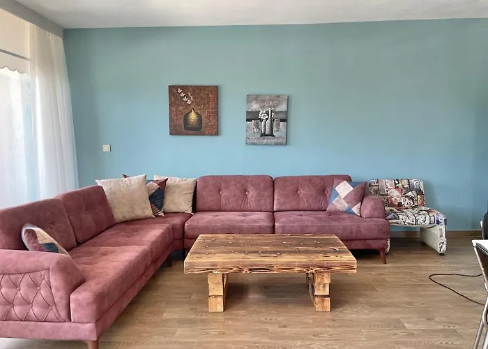 Deniz Manzarali, Plaja 100 Metre, Luks 1 Appartement Marmaris